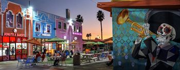 Close to shopping, food and entertainment
